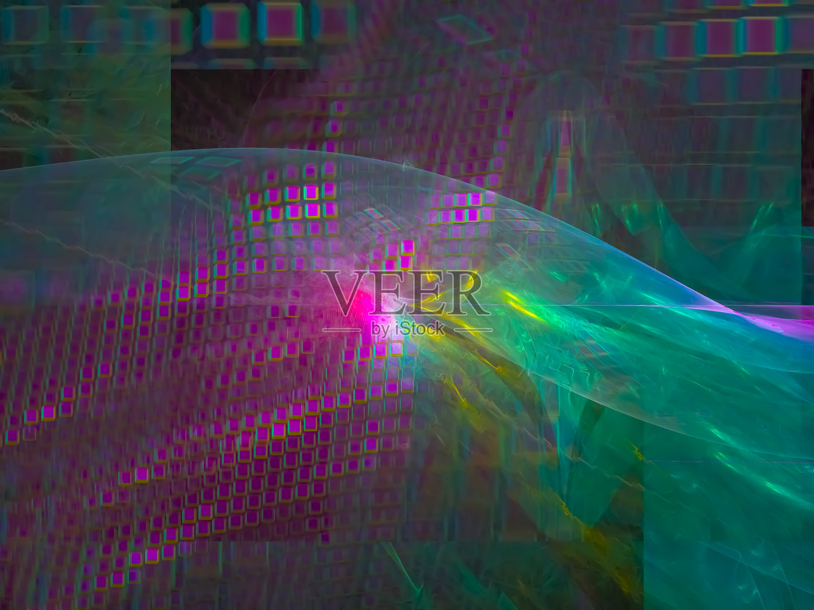 抽象分形设计美观、迪斯科、派对照片摄影图片