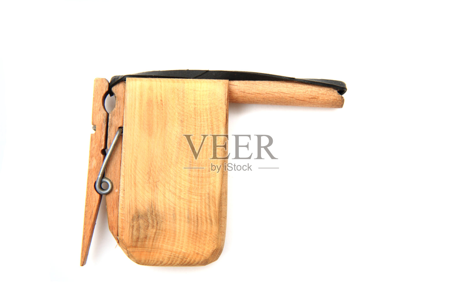 小时候的口香糖枪照片摄影图片