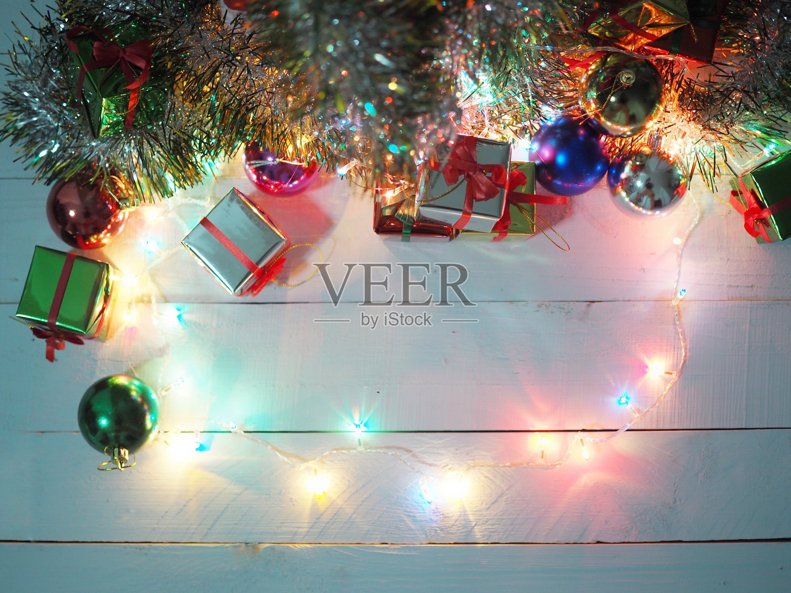 圣诞礼物的概念照片摄影图片