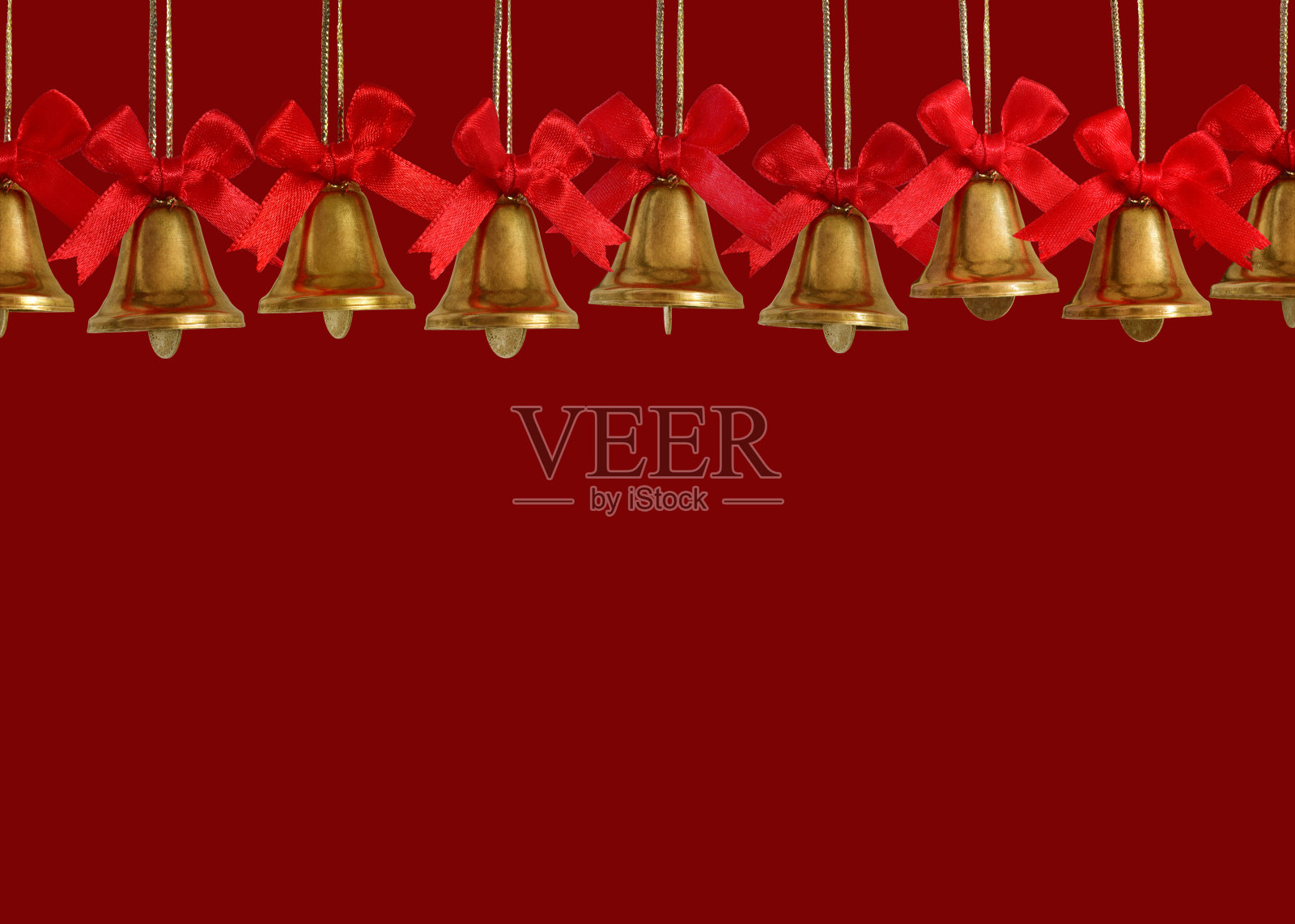 圣诞钟声两面都是无缝的照片摄影图片