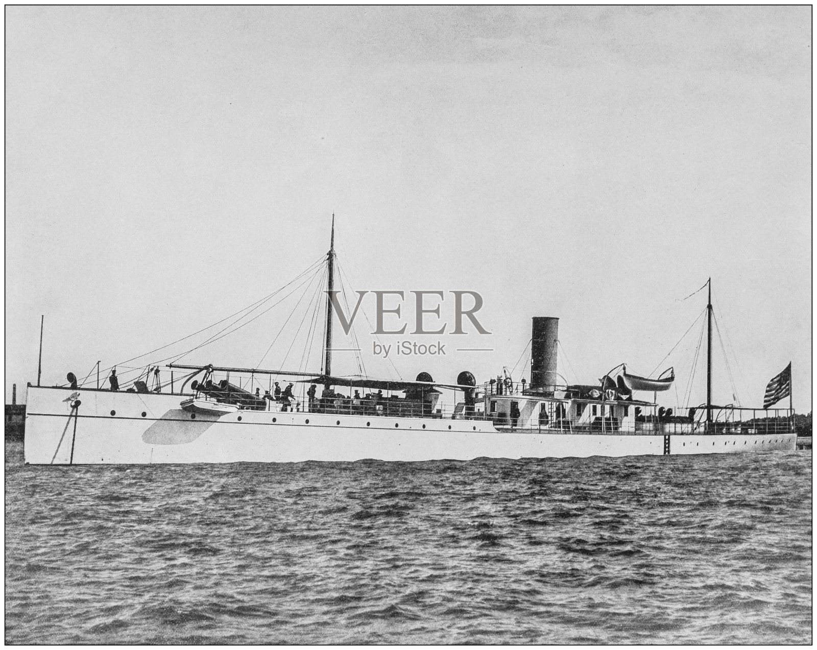 来自美国海军和陆军的古老历史照片:“维苏威”照片摄影图片