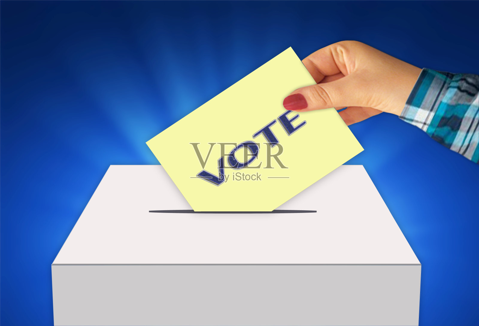 投票箱和选举照片摄影图片