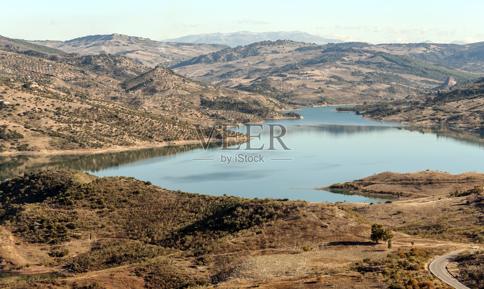 塞拉湖照片摄影图片