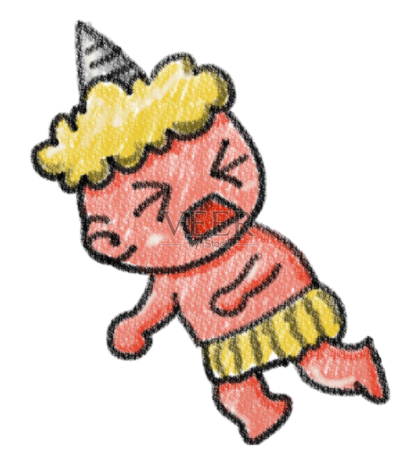 日本传统活动SETSUBUN的图标插画图片素材