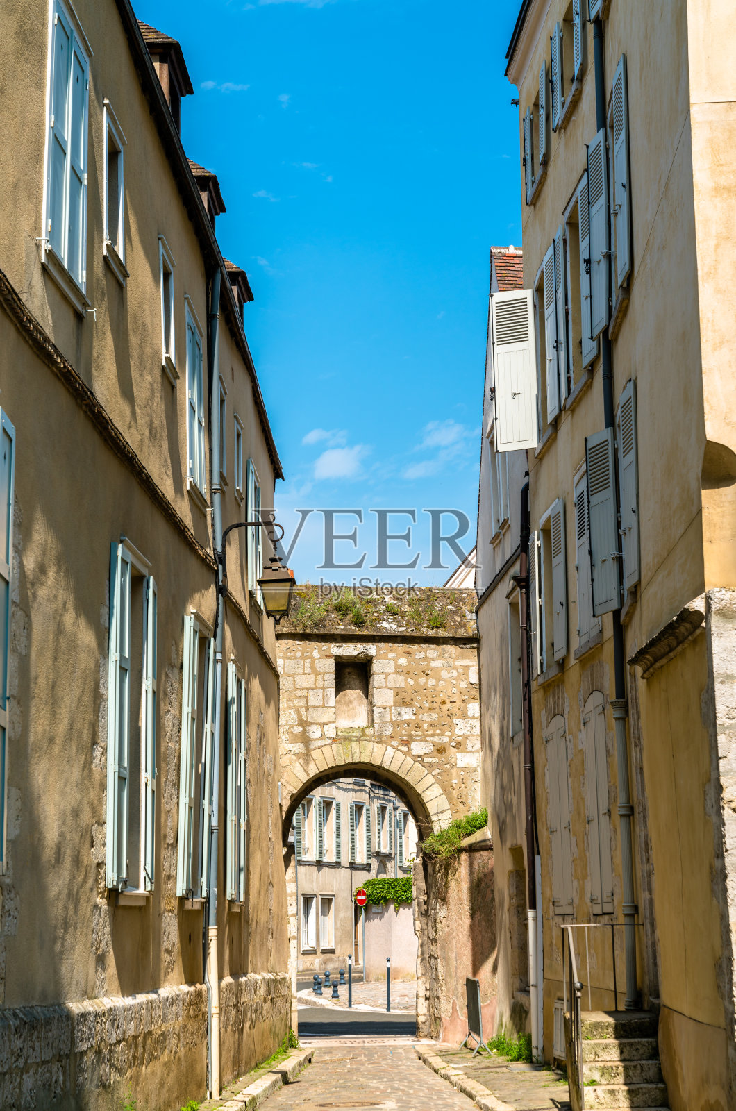 法国沙特尔的历史建筑照片摄影图片