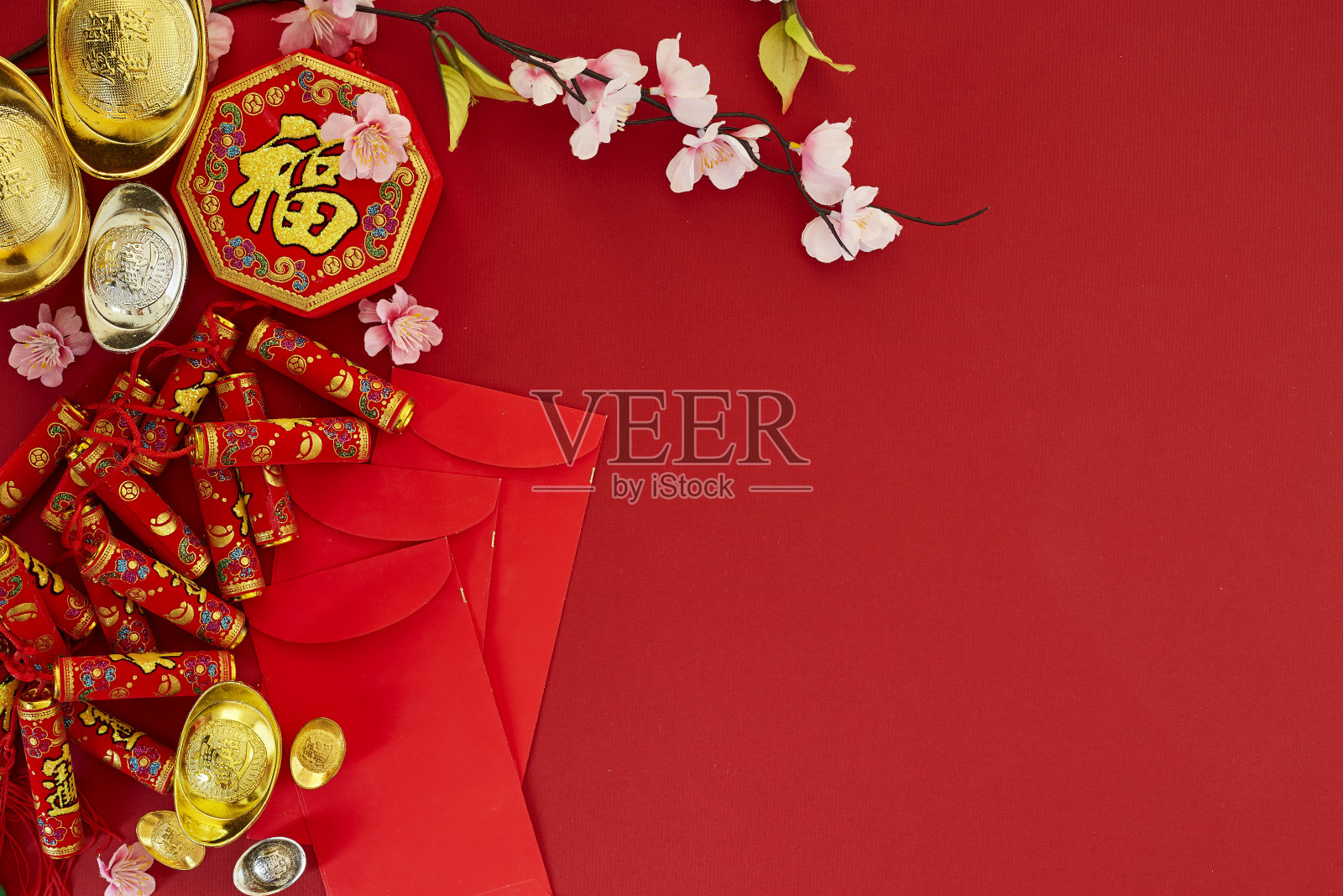 中国新年2019节日装饰照片摄影图片