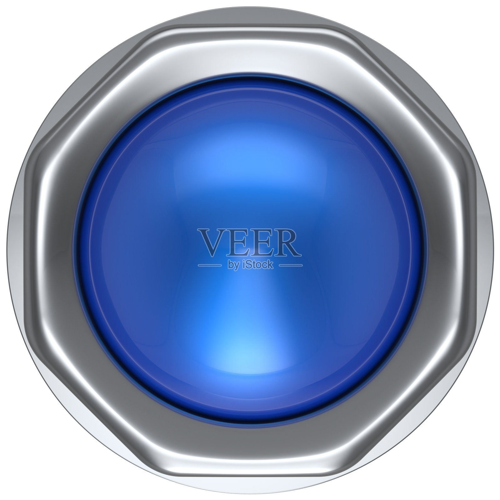 按钮蓝色下按激活点火军事游戏开关照片摄影图片