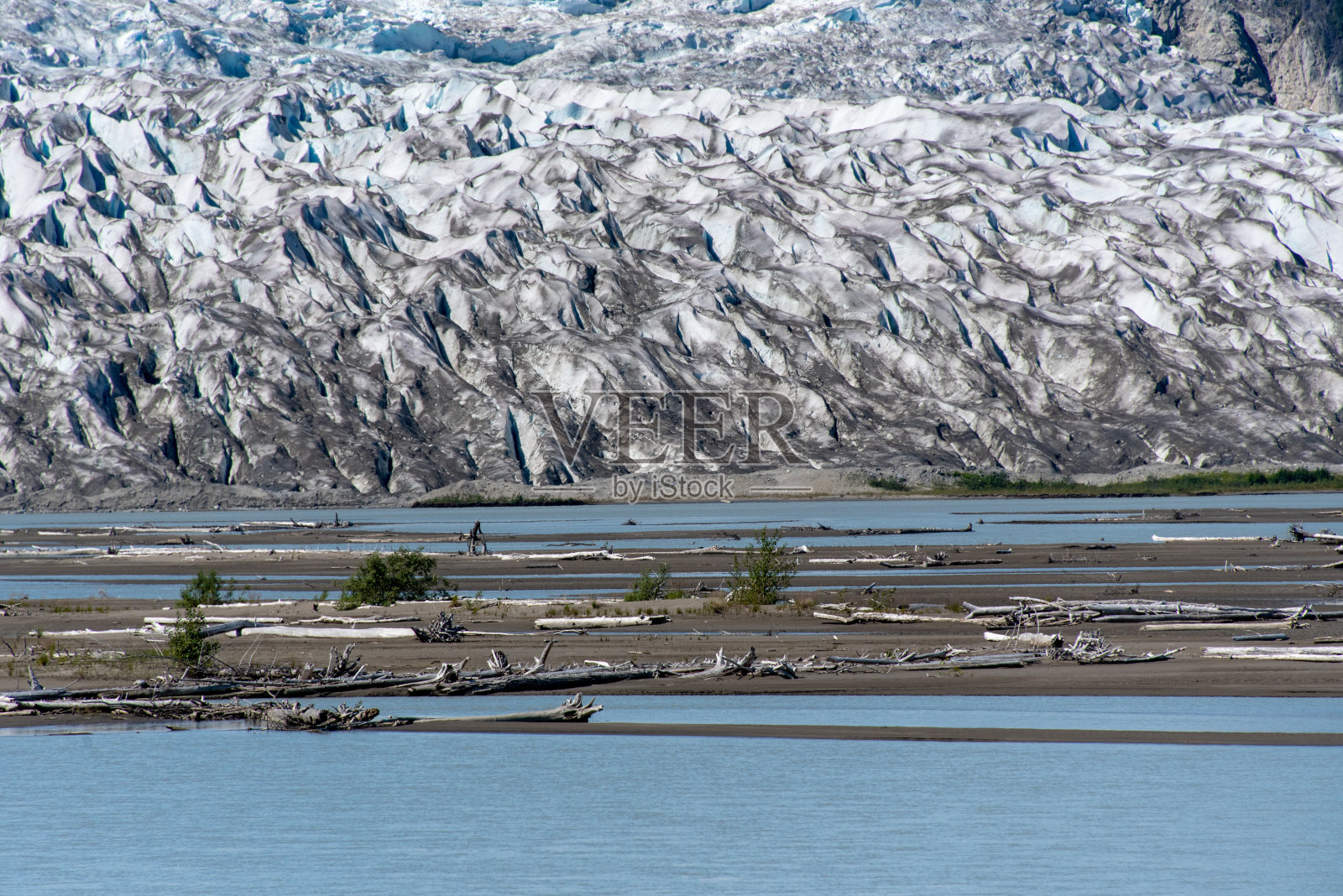 阿拉斯加的冰川照片摄影图片