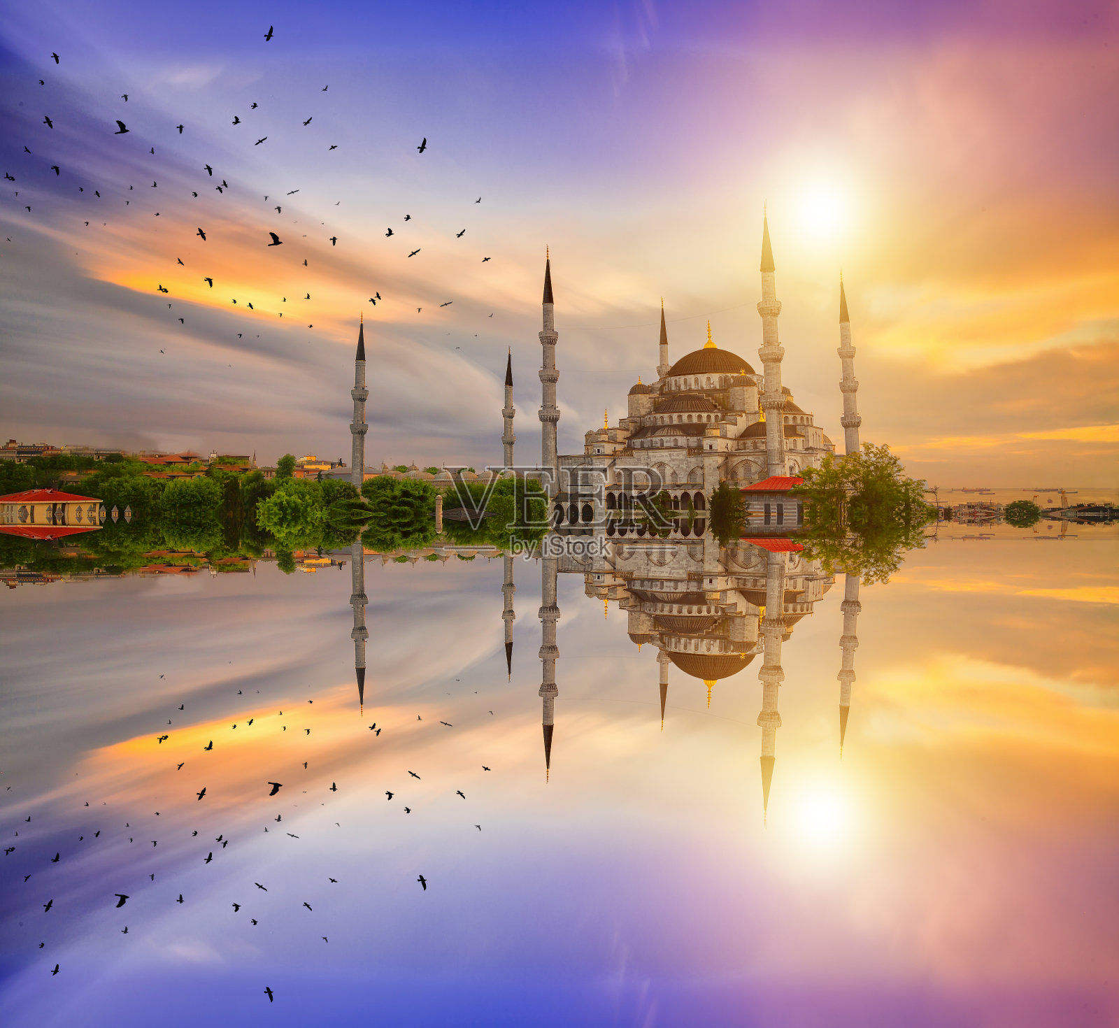 伊斯坦布尔的壮丽景色照片摄影图片