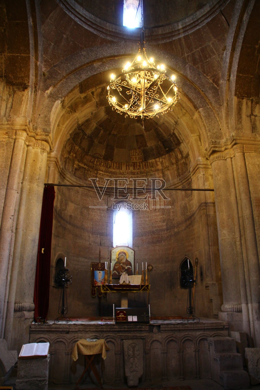 斯太尔Goshavank-Armenia-Inside照片摄影图片