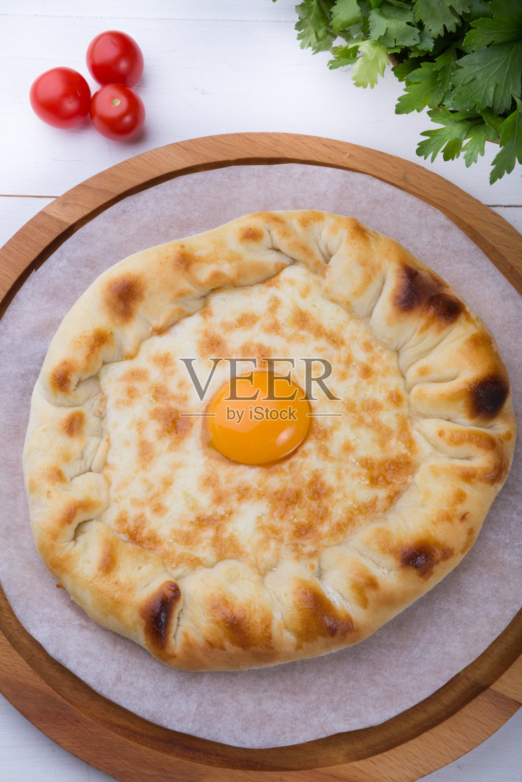 格鲁吉亚传统面包照片摄影图片