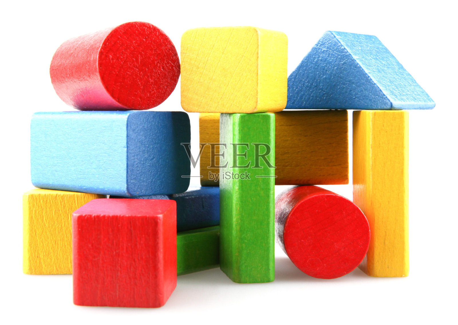 木制积木照片摄影图片