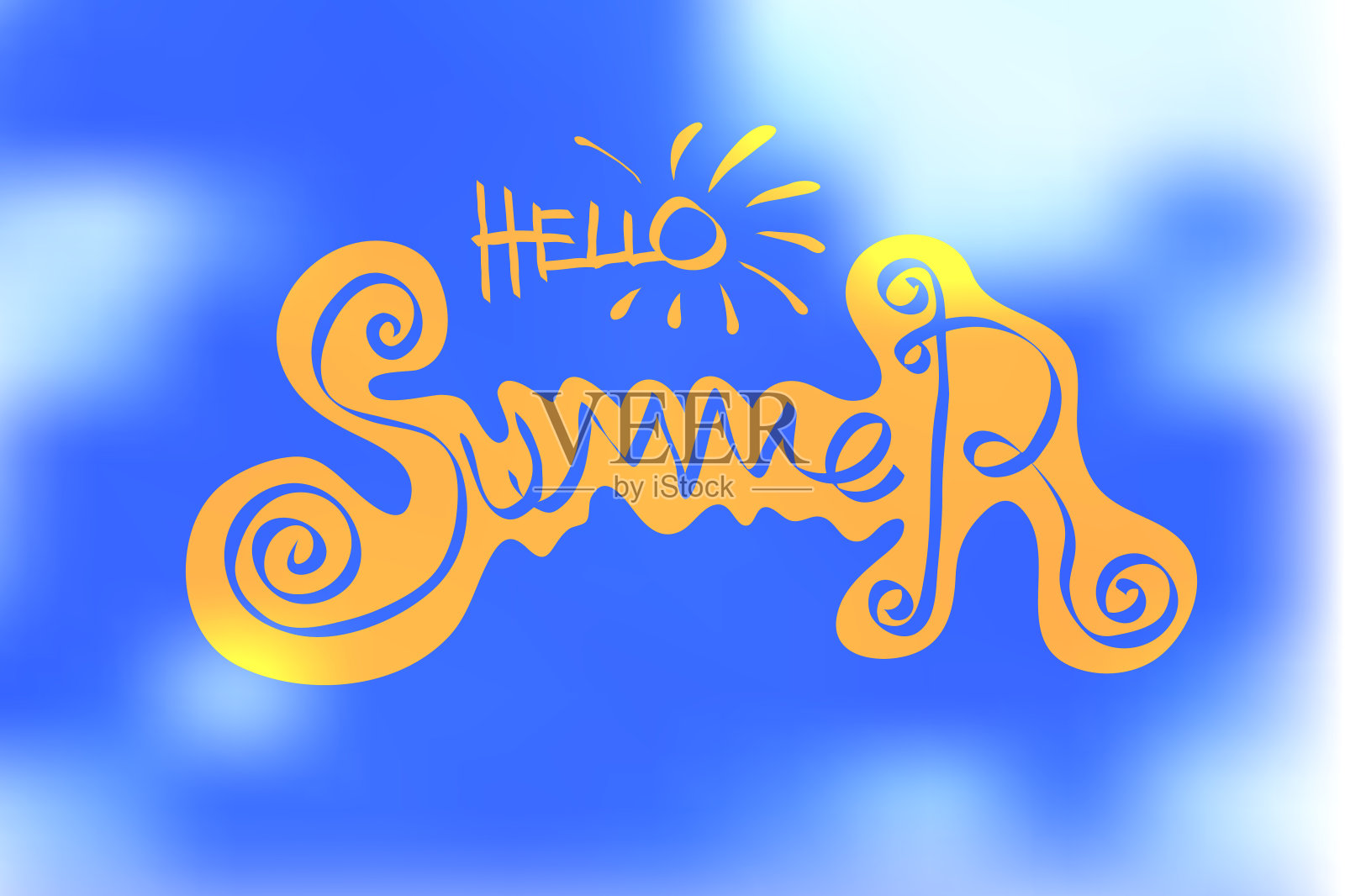 你好,夏天照片摄影图片