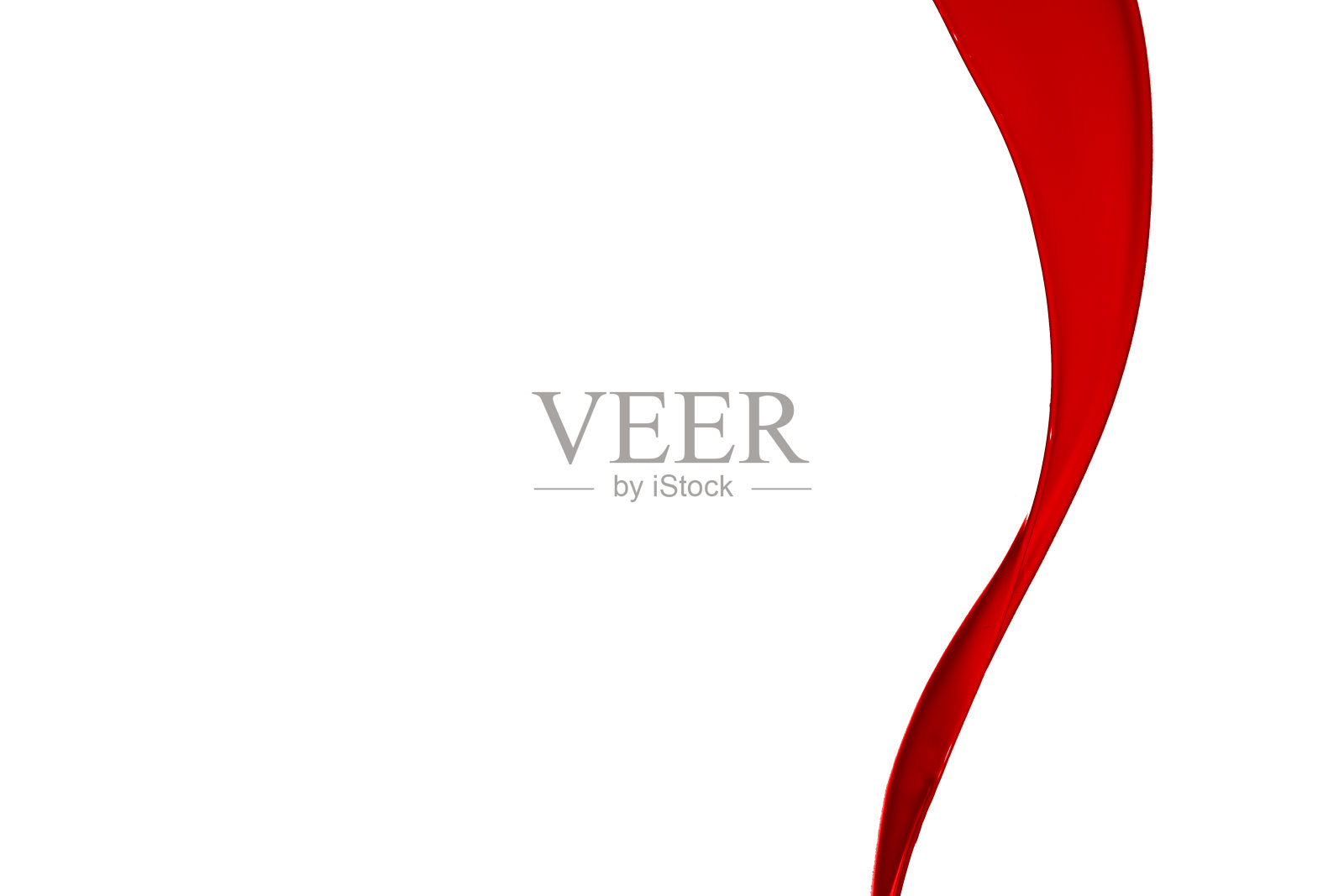 红色油漆飞溅孤立在白色背景上。照片摄影图片