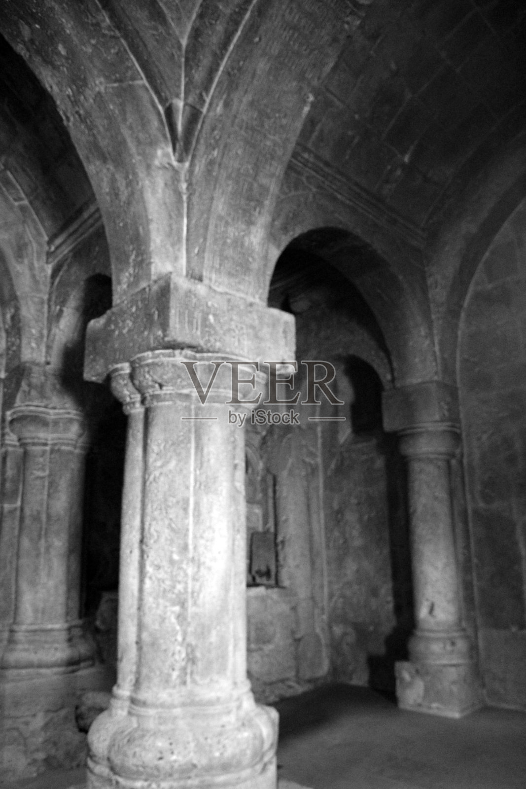修道院Haghartsin-Armenia -内照片摄影图片