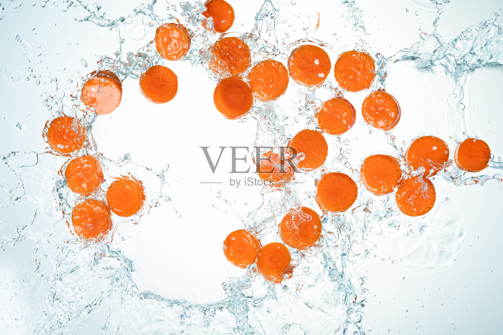 胡萝卜水溅照片摄影图片