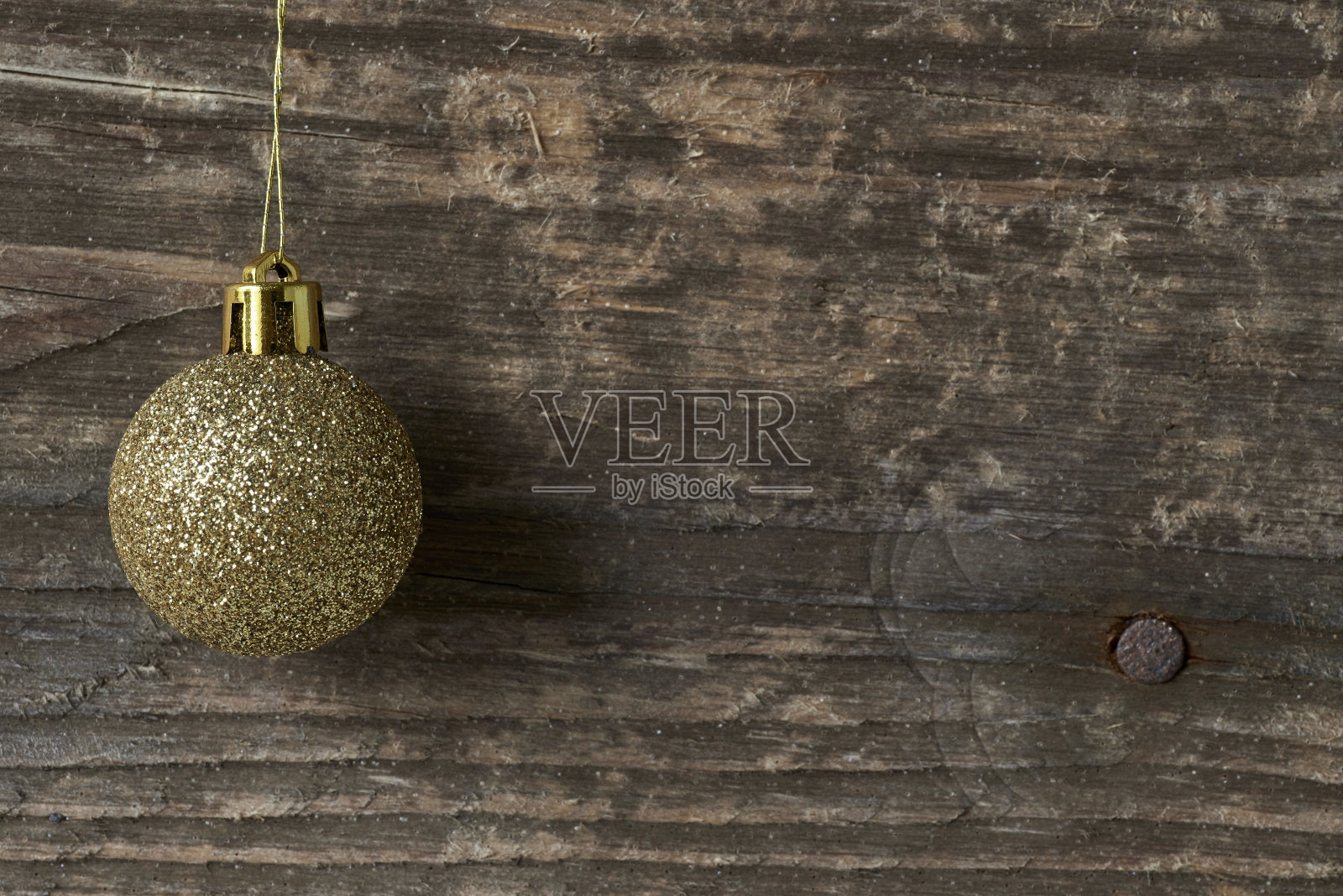 闪烁的圣诞球照片摄影图片