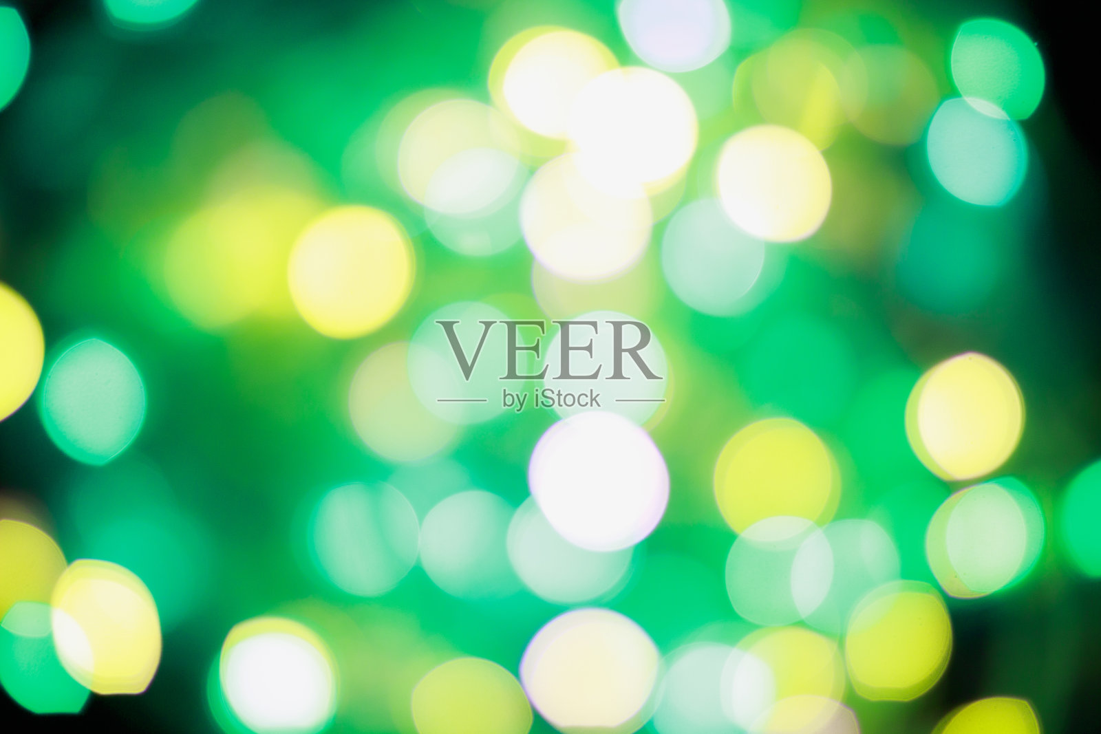 模糊背景，纹理设计，广告横幅，绿色散焦背景照片摄影图片