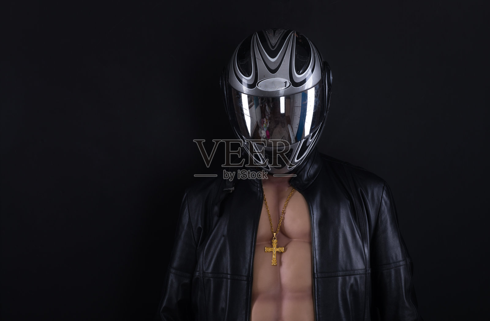 摩托车手照片摄影图片