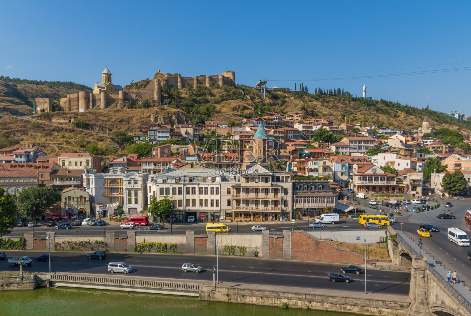 格鲁吉亚第比利斯老城照片摄影图片