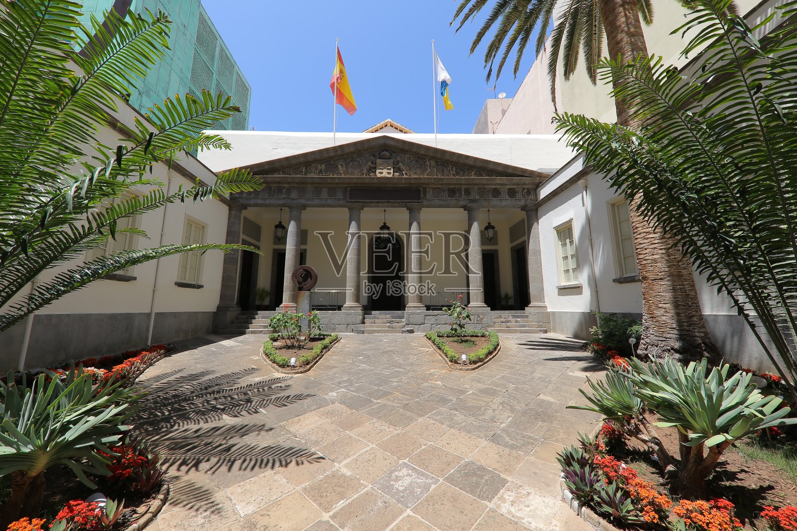 加那利群岛议会照片摄影图片