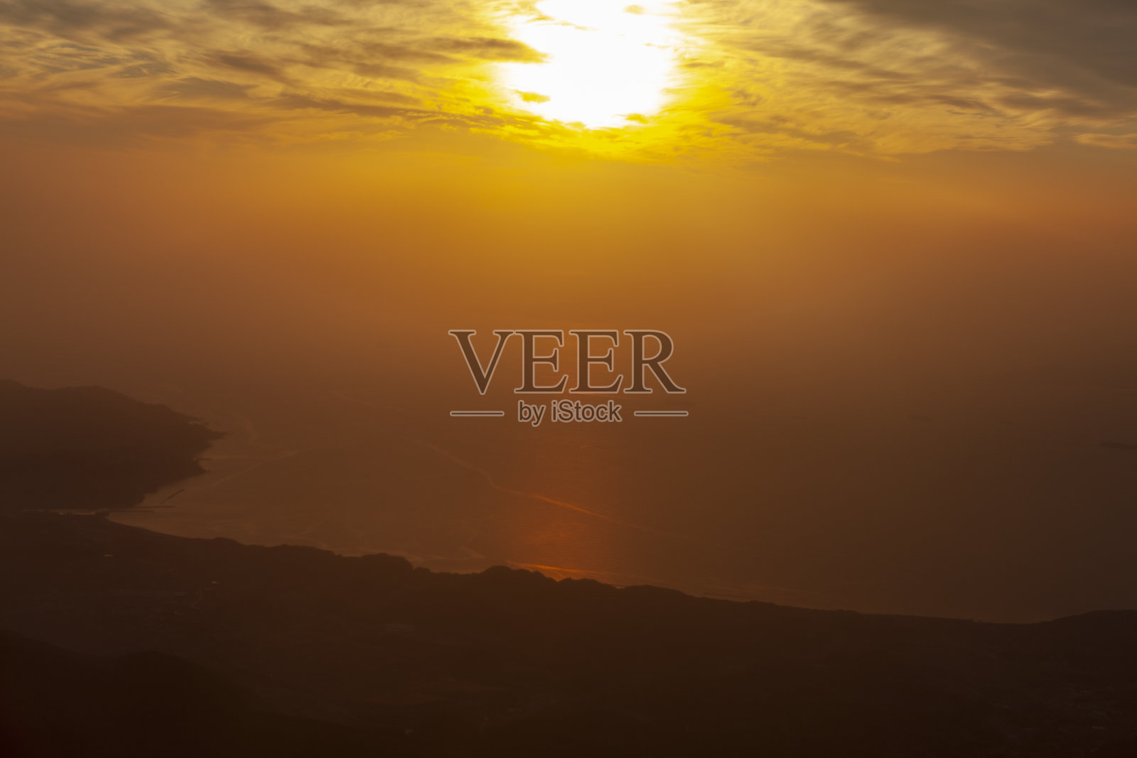 东京湾日落照片摄影图片