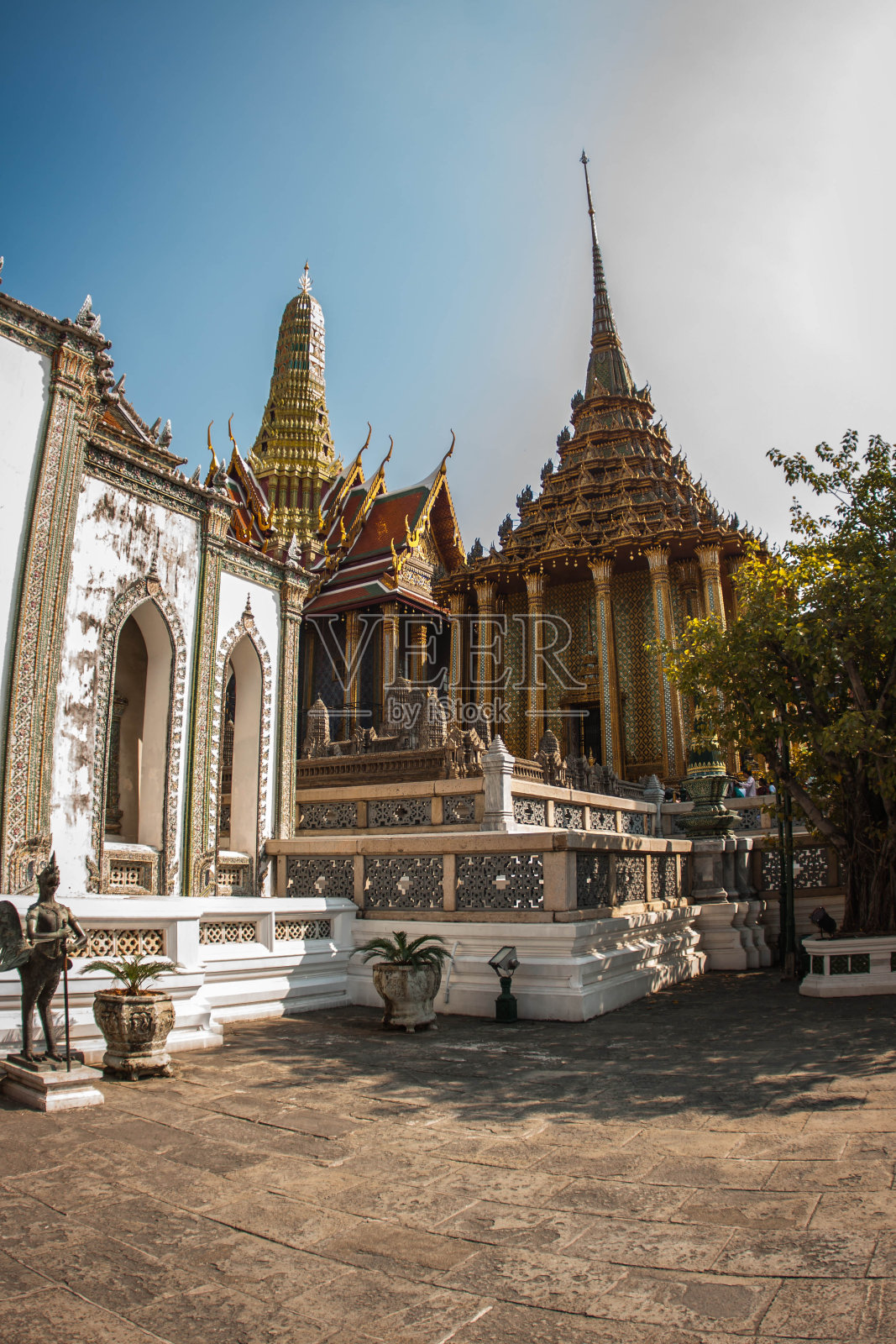 泰国曼谷寺庙的风景照片摄影图片