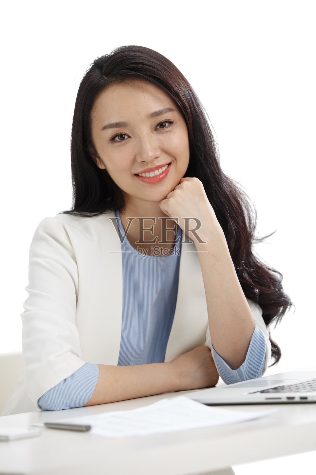 年轻商务女性照片摄影图片