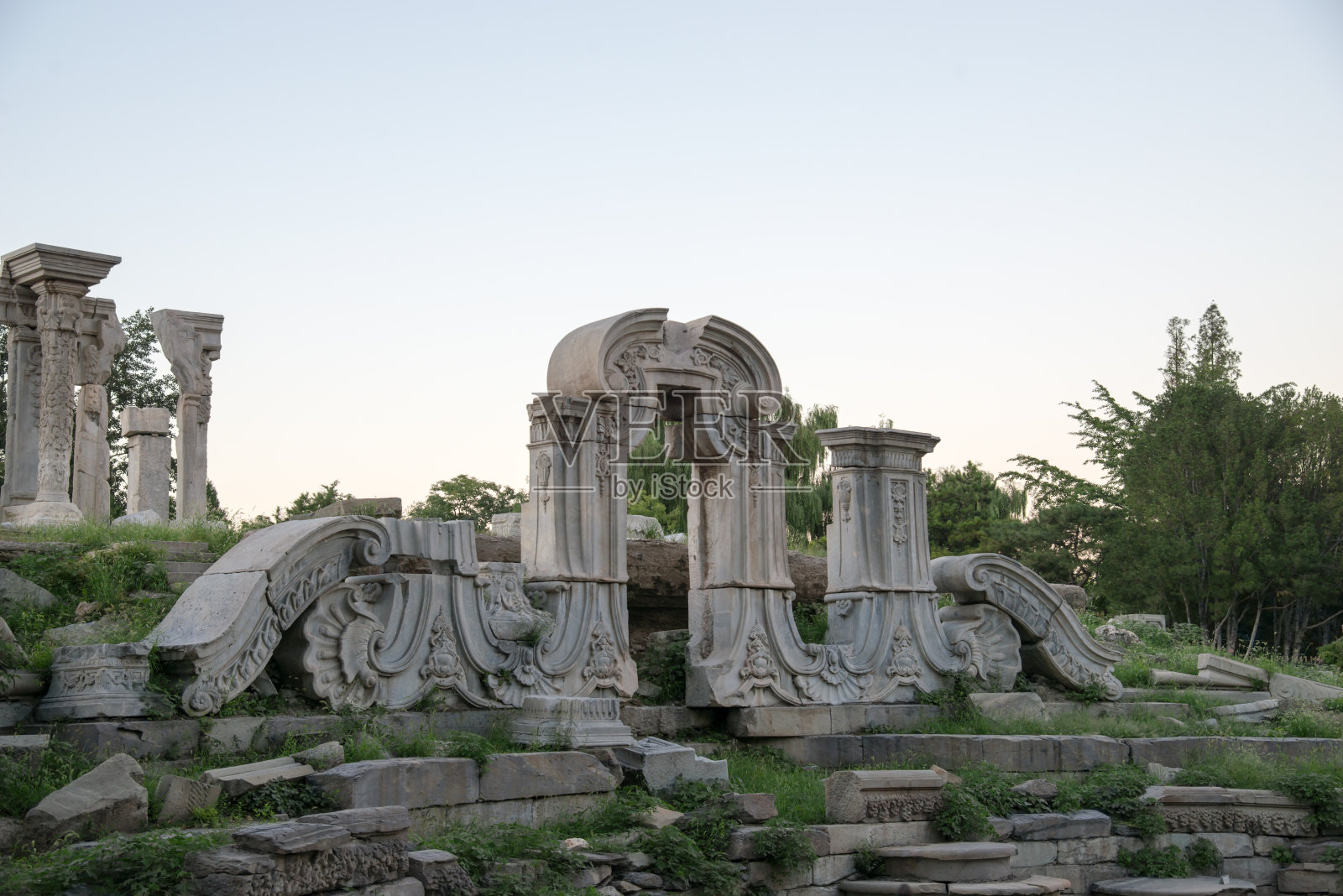 北京圆明园公园照片摄影图片