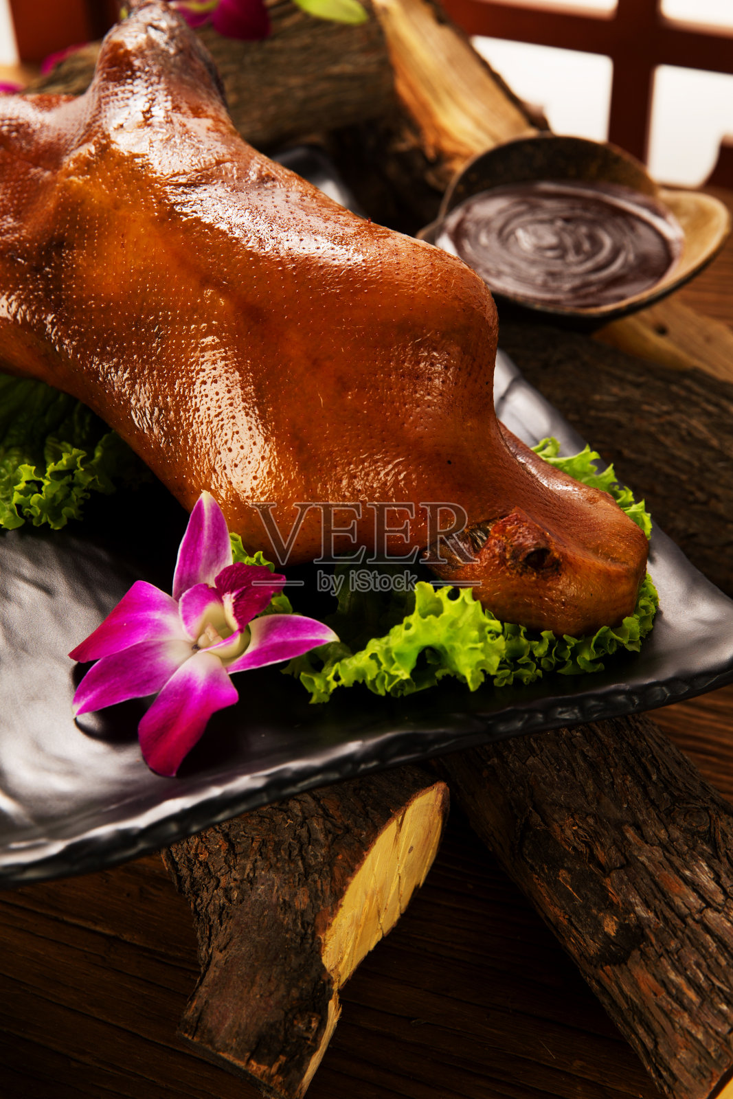 北京烤鸭照片摄影图片