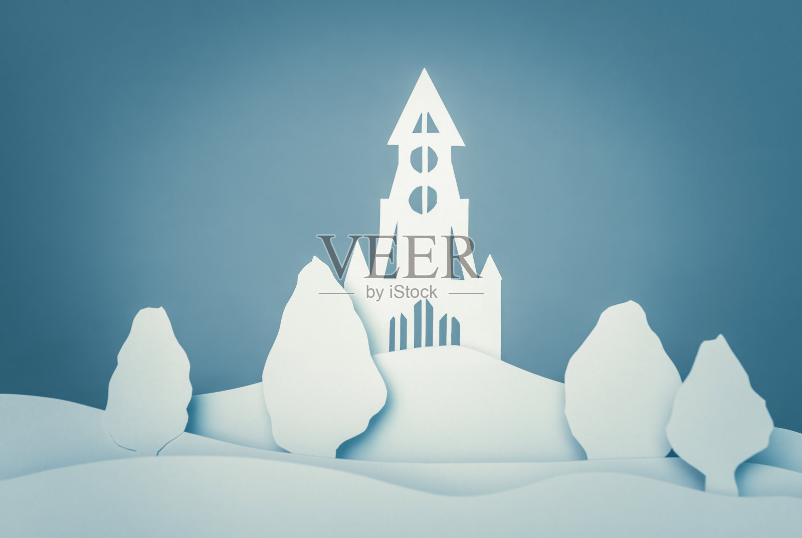 纸镇照片摄影图片