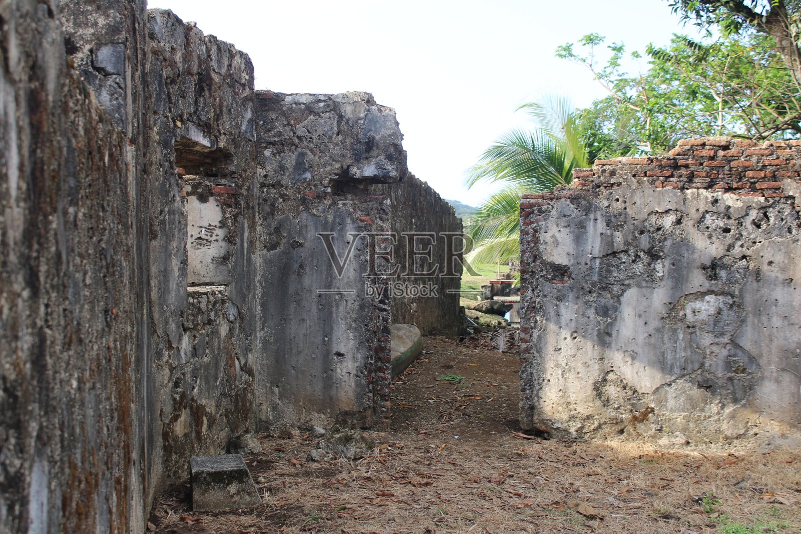 废墟照片摄影图片