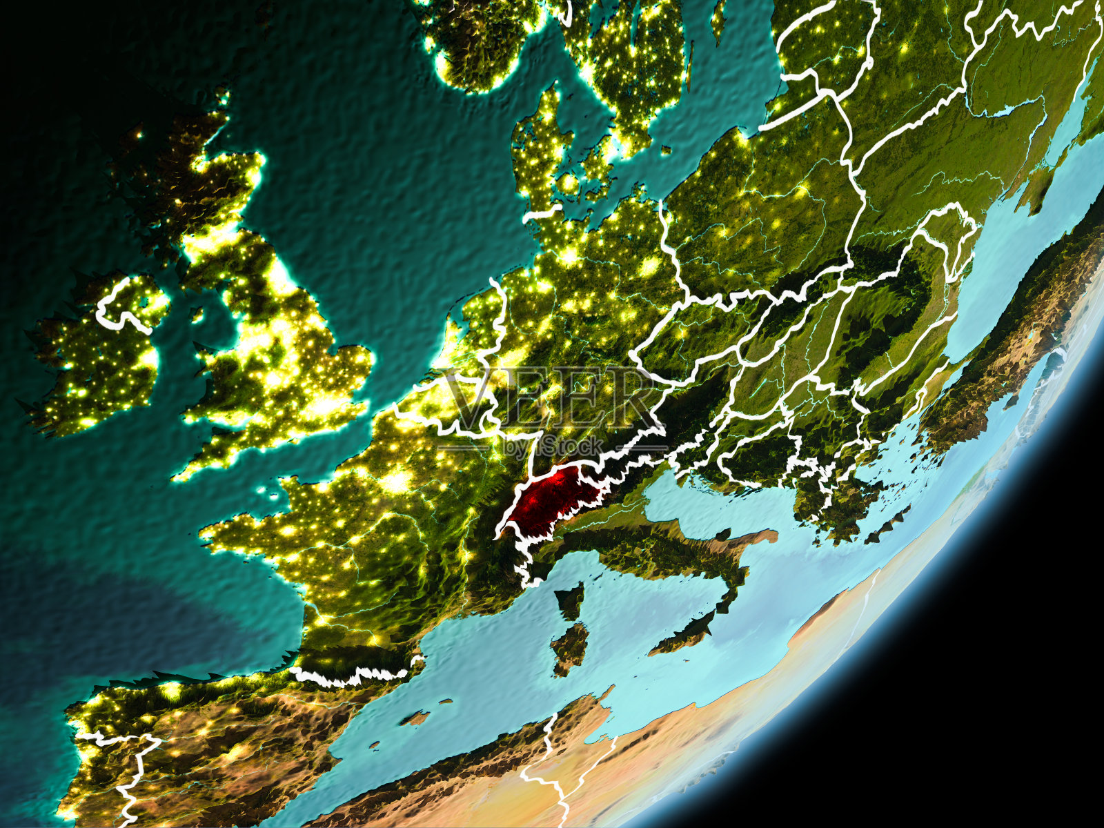 瑞士轨道图照片摄影图片