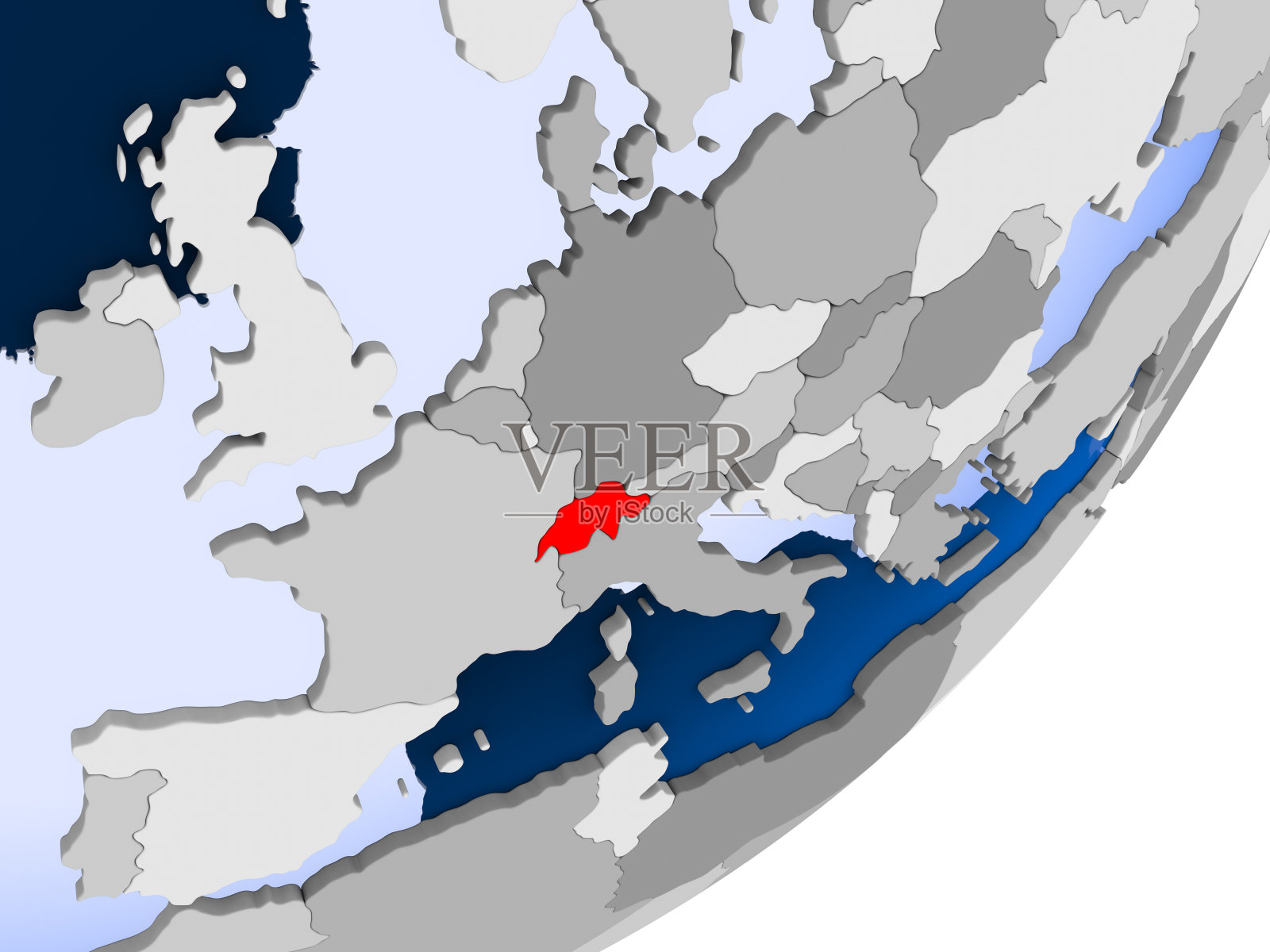 瑞士的地图照片摄影图片