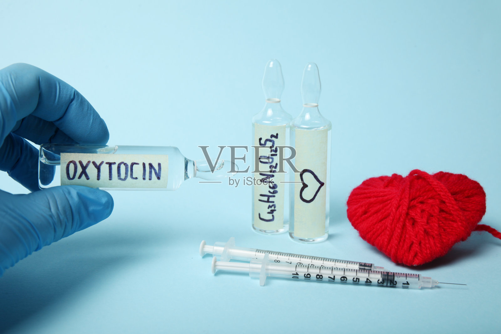 生化血激素，爱情和催产素照片摄影图片