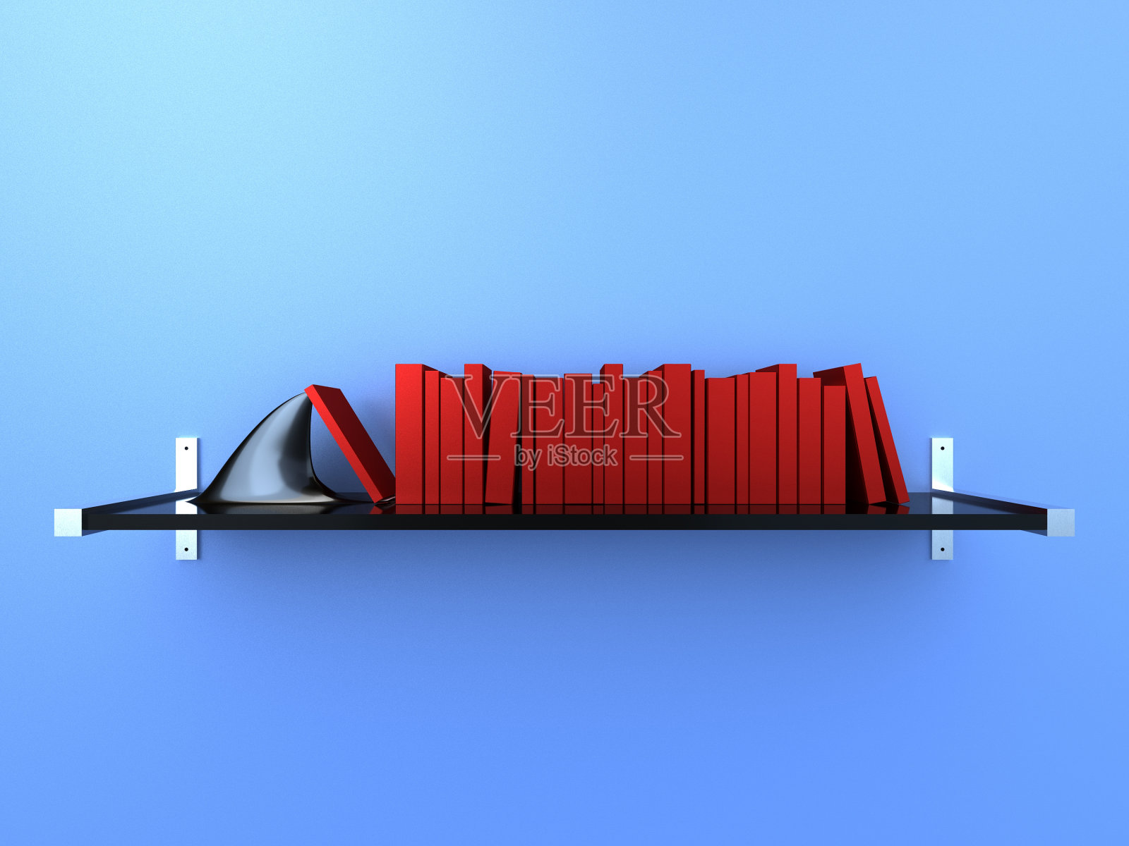 创意架子的3d概念渲染照片摄影图片