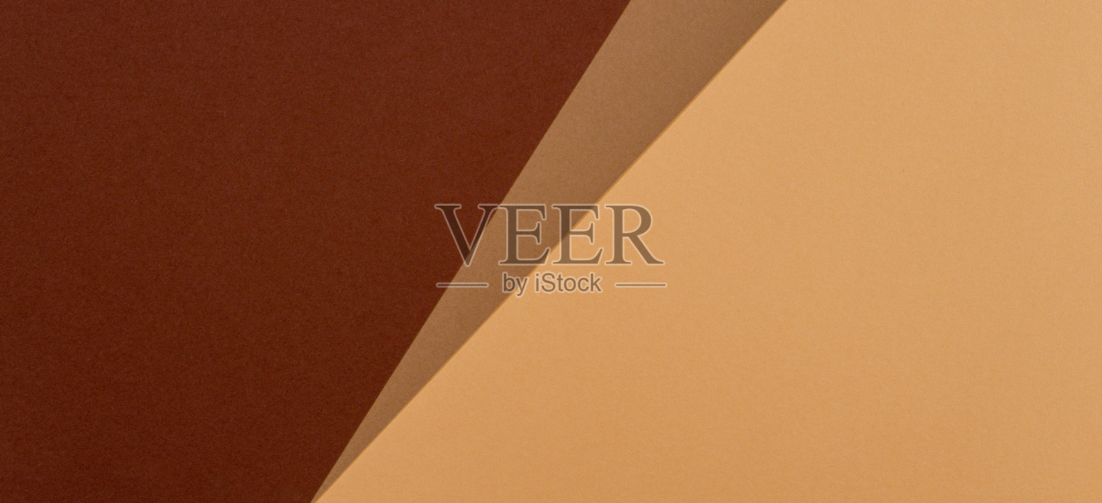 彩色纸张几何构图背景用米色和棕色调照片摄影图片