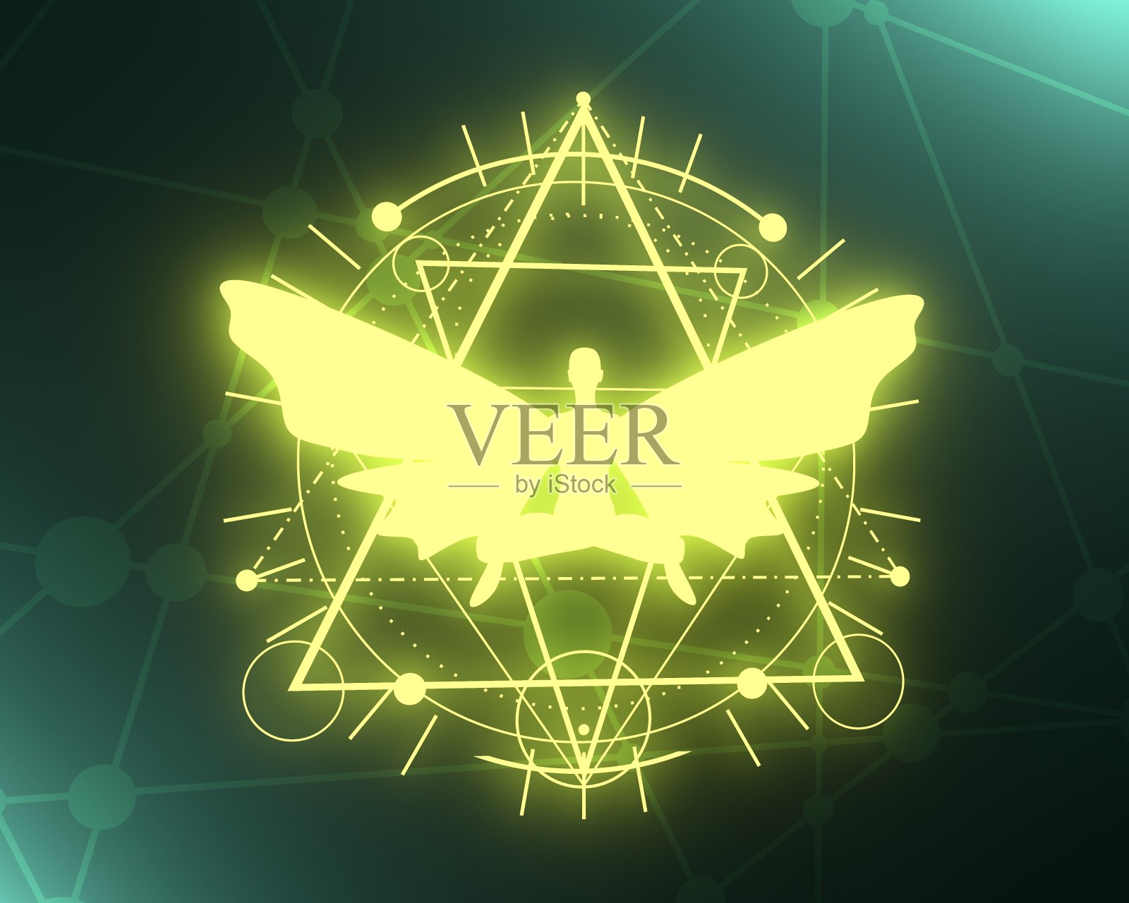 深奥的神秘符号照片摄影图片