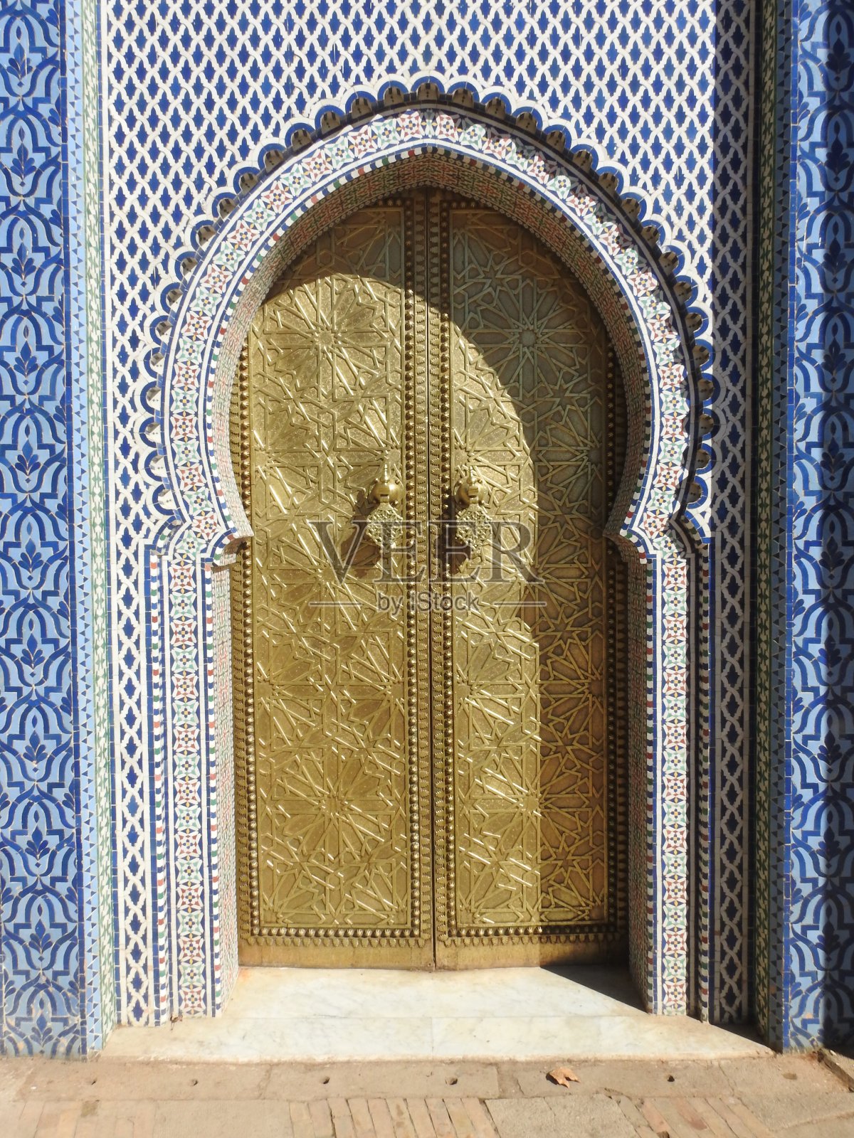 Dar el Makhzen的金门照片摄影图片