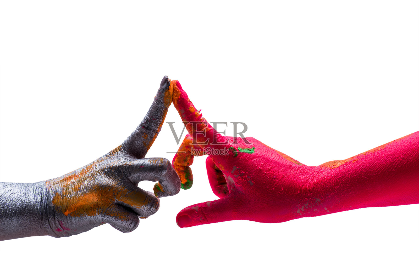 2、双手温柔的抚摸，纯洁甜蜜的爱情。对人深厚的浪漫感情。对他人温柔和关心。小心地表达两个人相爱的感觉。人体艺术。关闭照片摄影图片