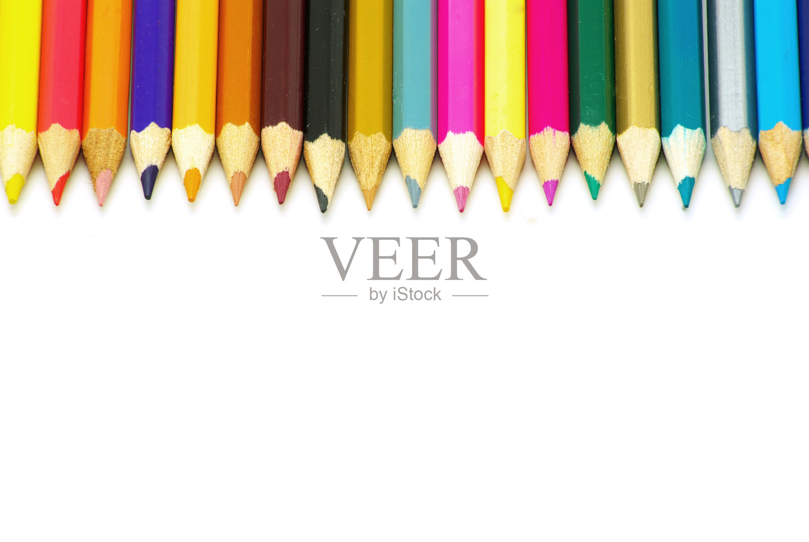 彩色铅笔照片摄影图片