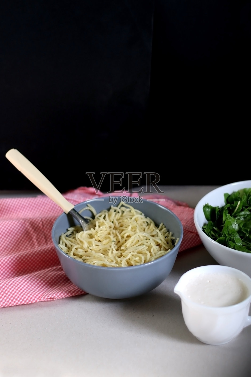 Lemony意大利面照片摄影图片