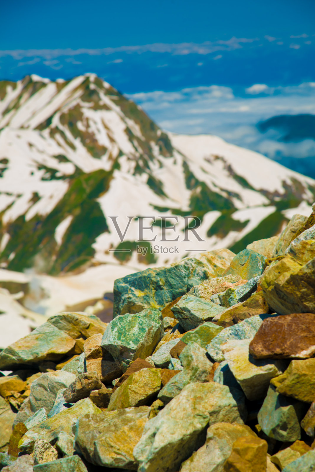 日本富山的Tateyama山照片摄影图片