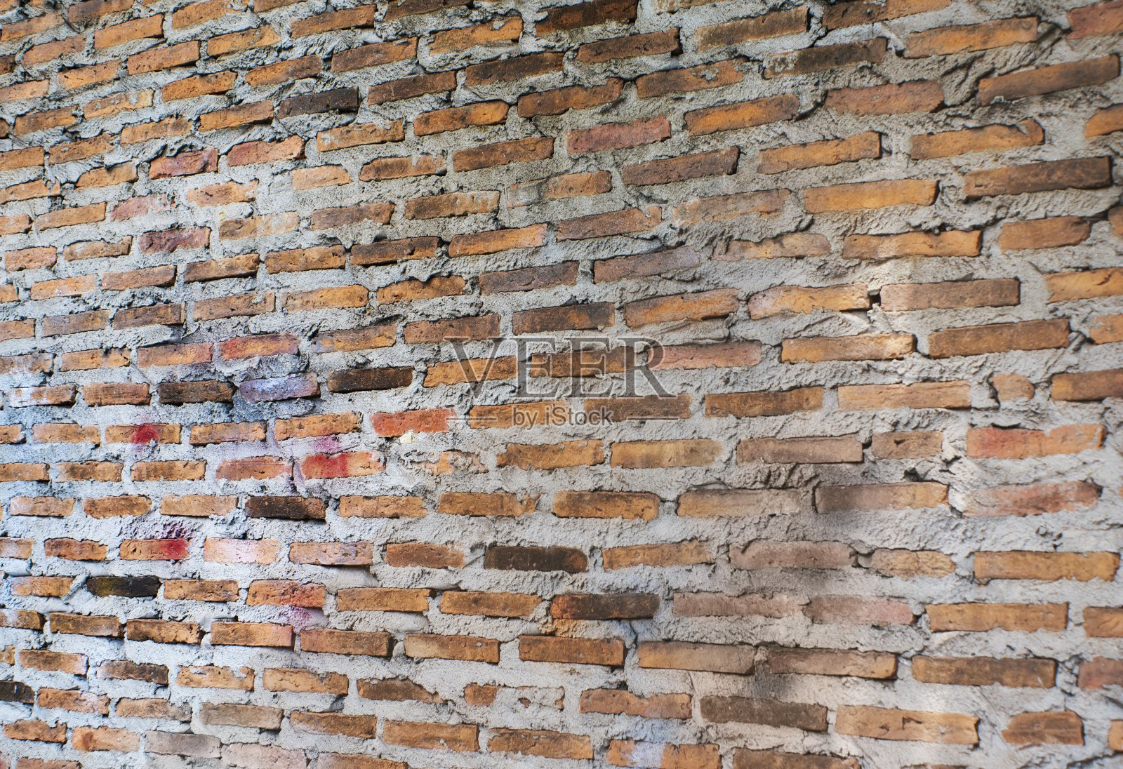 打破旧砖墙的背景照片摄影图片