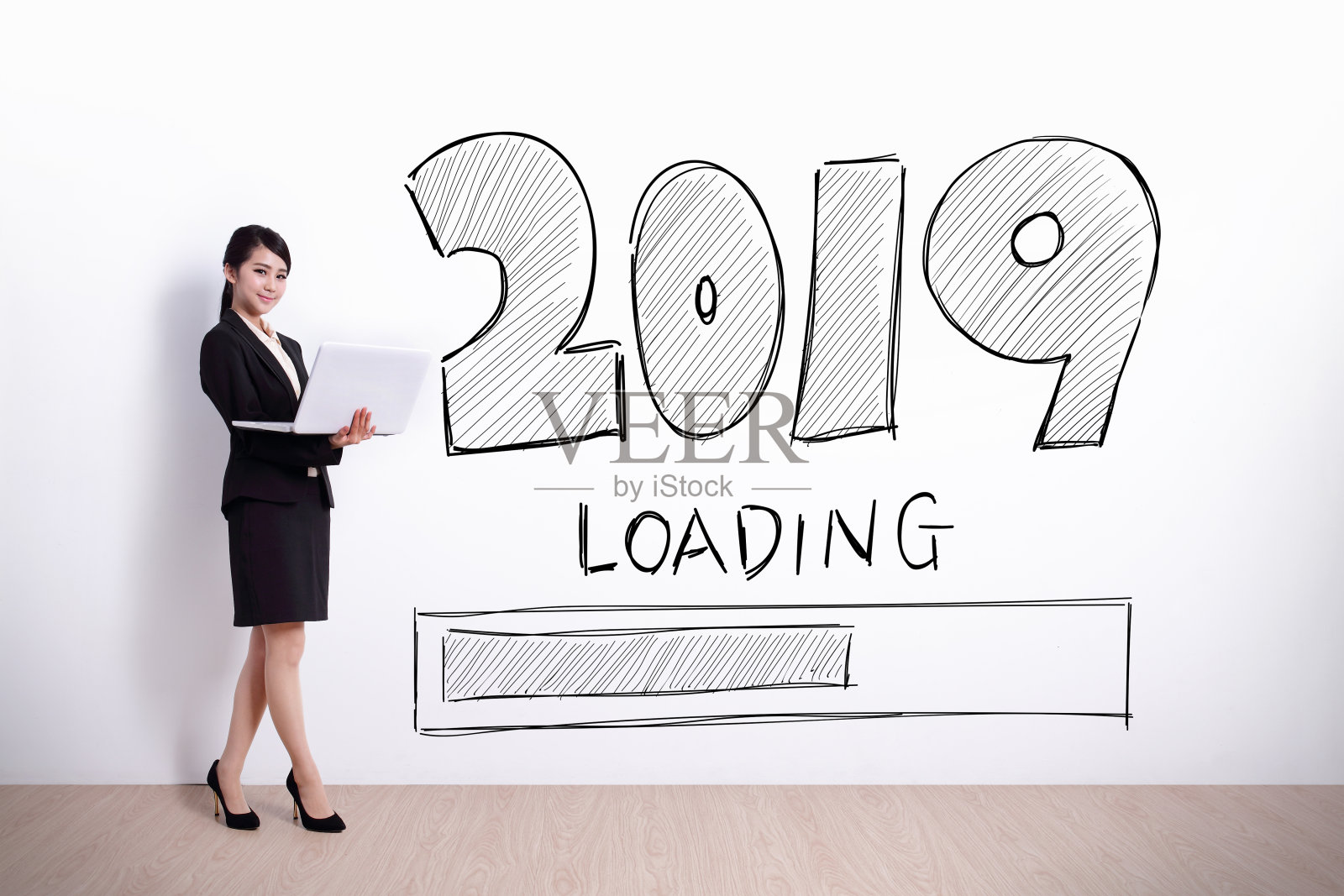 新年到了照片摄影图片