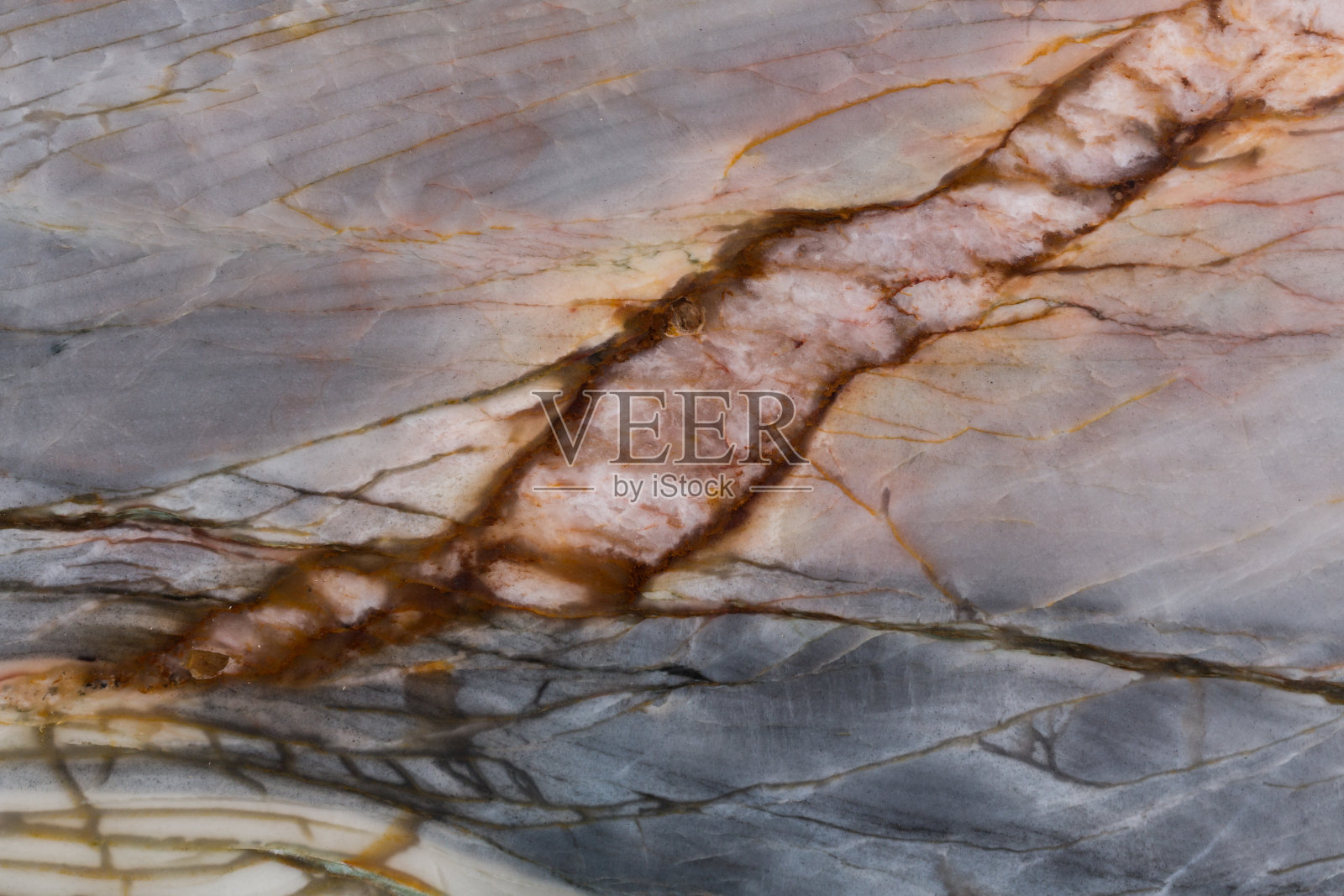 大理石纹理背景图案的特写。照片摄影图片