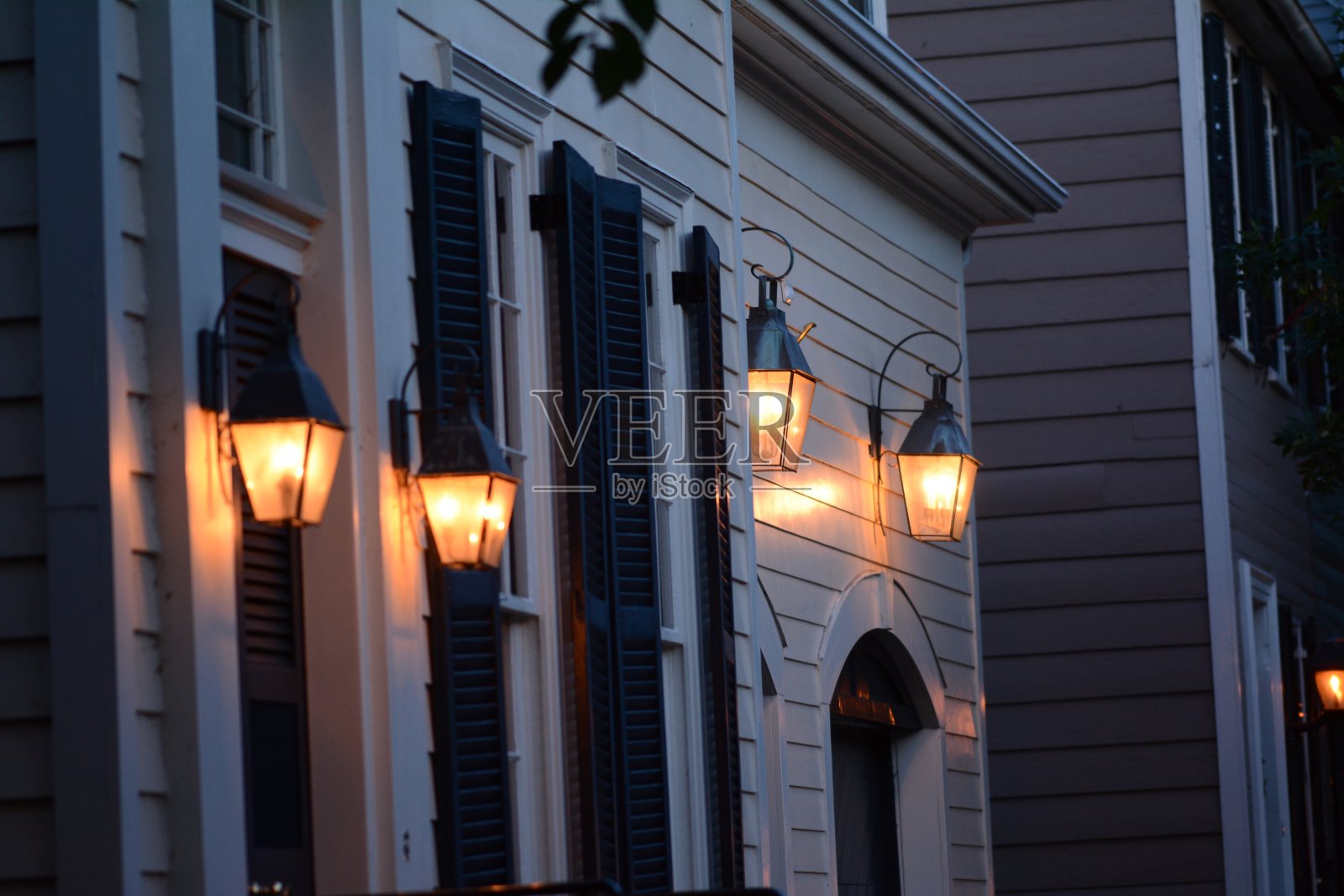 弗吉尼亚亚历山德里亚老城照片摄影图片