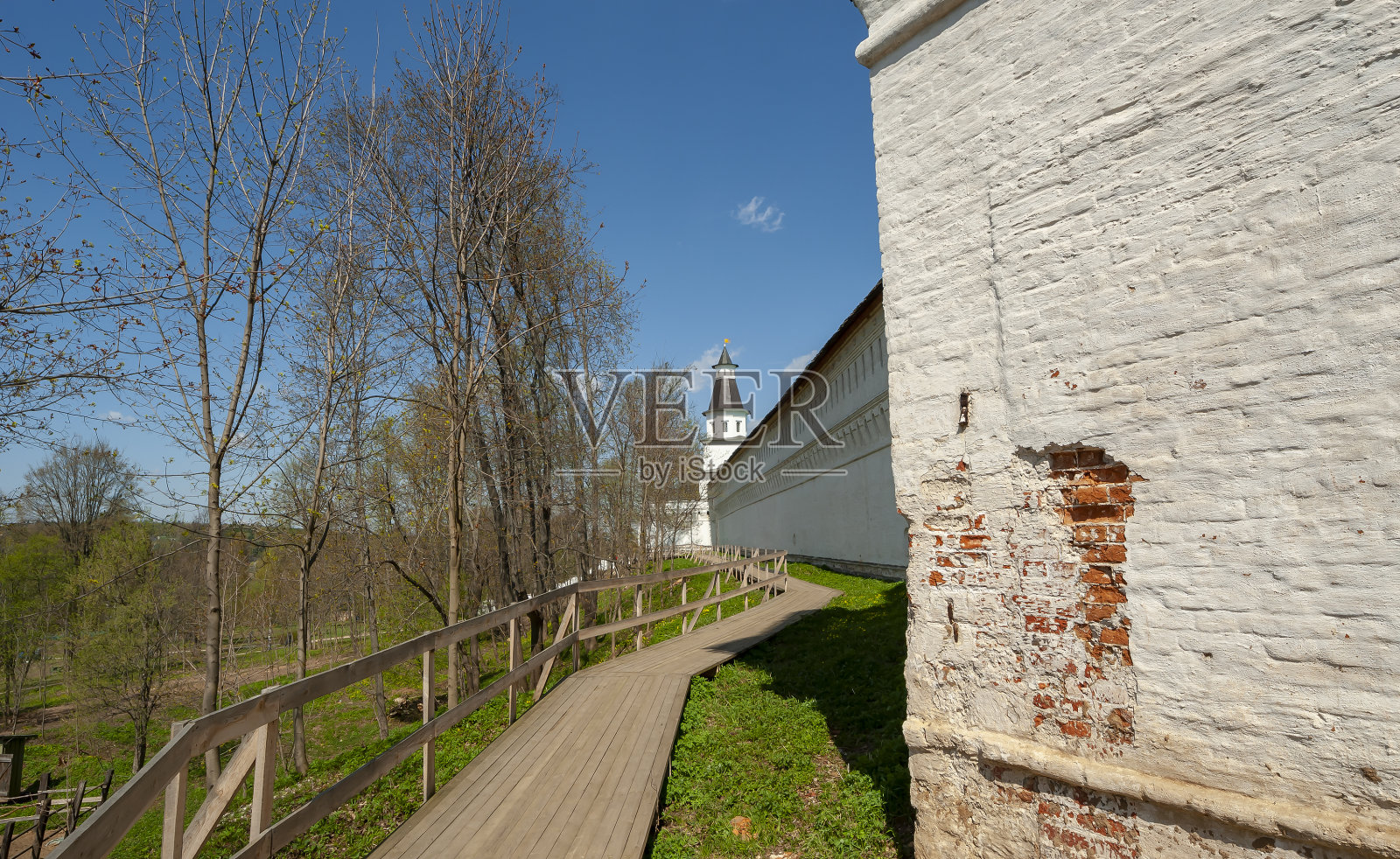 复活修道院(Voskresensky修道院，Novoiyerusalimsky修道院或新耶路撒冷修道院-是俄罗斯东正教在莫斯科地区的一个主要修道院。照片摄影图片