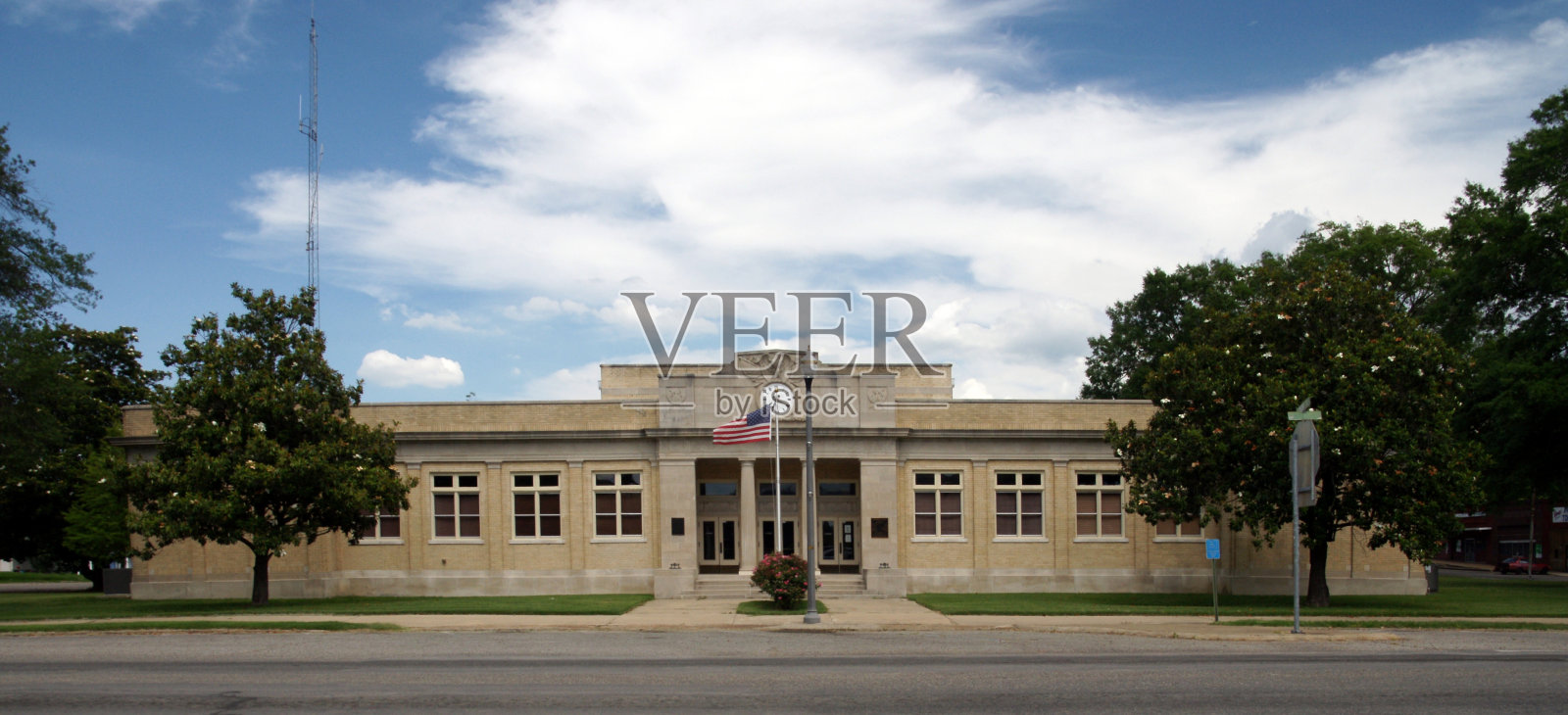 玻利瓦尔县法院照片摄影图片