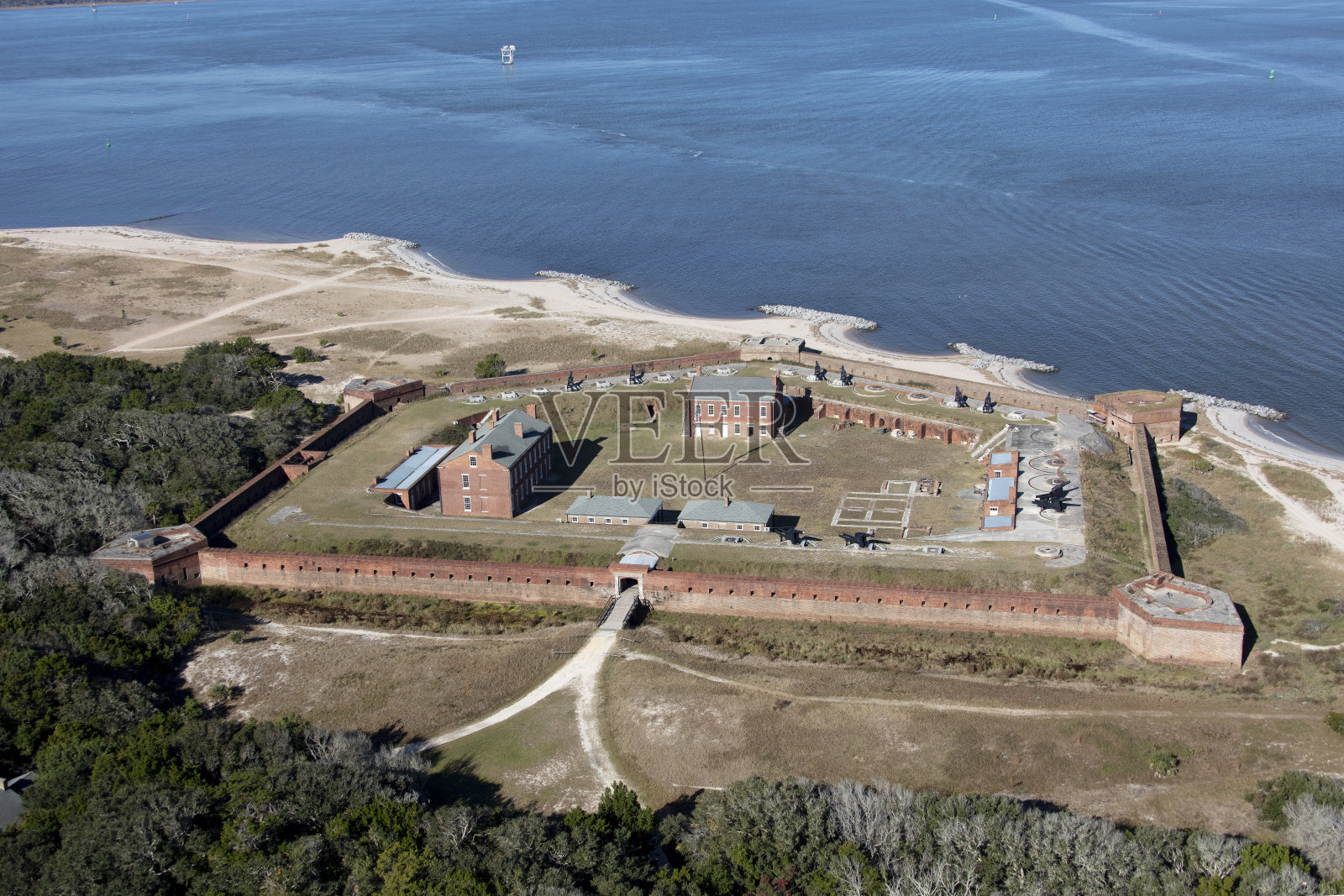 克林奇堡鸟瞰图照片摄影图片